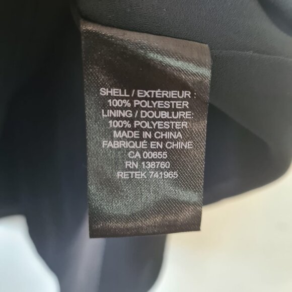 RW&CO Camisole Tank Top Women Size M Elegant Black V-Neck Spaghetti Straps - Picture 4 of 10